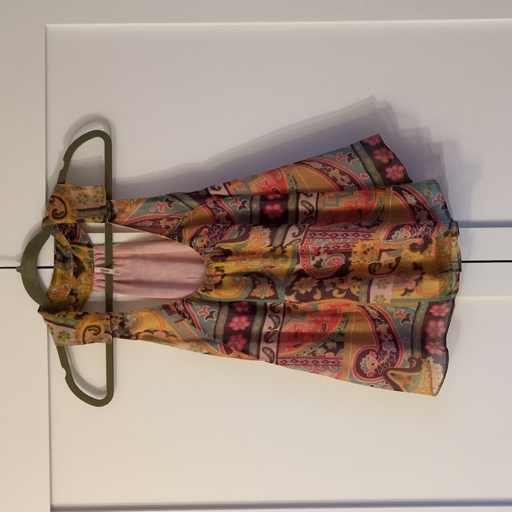 FREE PEOPLE‎ Women's Size M Strawberry Print Sleeveless Boho Festival Top - Picture 2 of 7